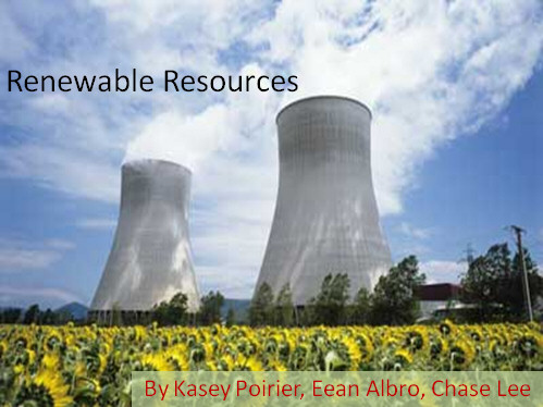 Renewable Resources