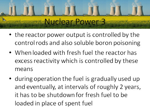 Renewable Resources: Nuclear Power III