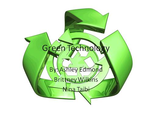 Green technology